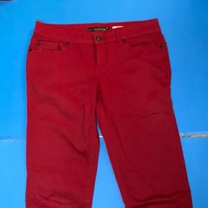 Love sick Red skinny jean size 9